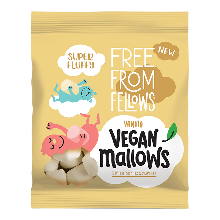Free From Fellows Βανίλια Vegan Mallows 105g